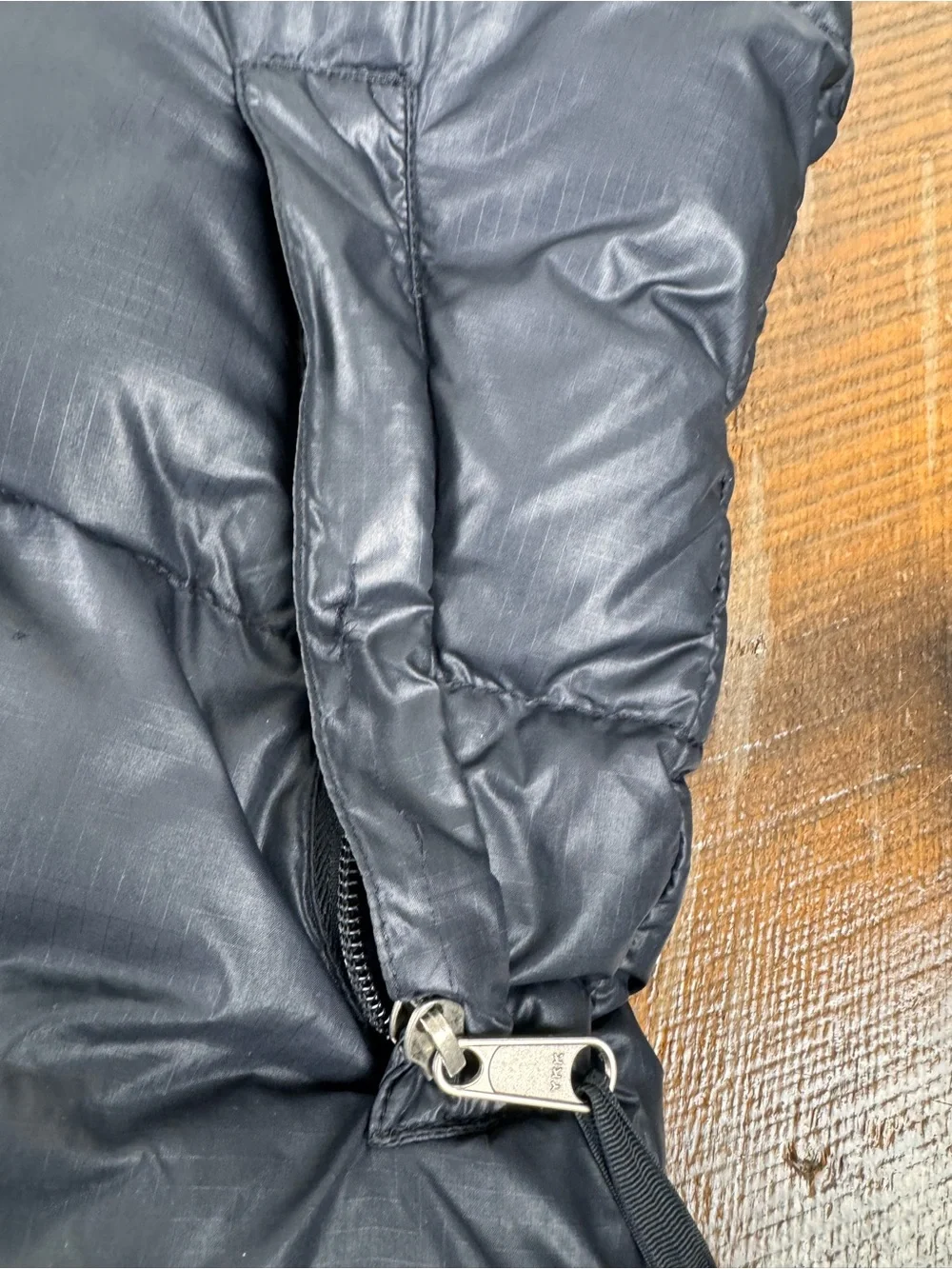 The North Face Men’s Small Black Nuptse 700 Goose Down Puffer Vest